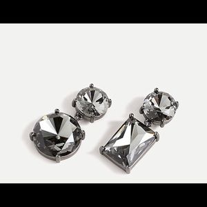J.Crew Mismatched Drop Earrings